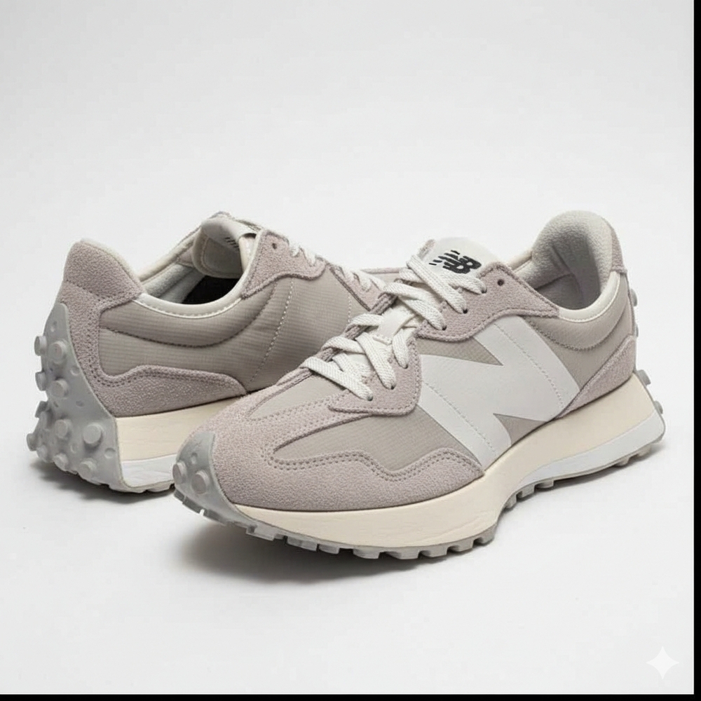 New Balance 327 Timberwolf Aluminum Women's Size 6